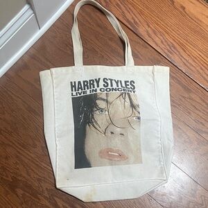 🧡 Harry Styles Live canvas tote bag from 2018 tour